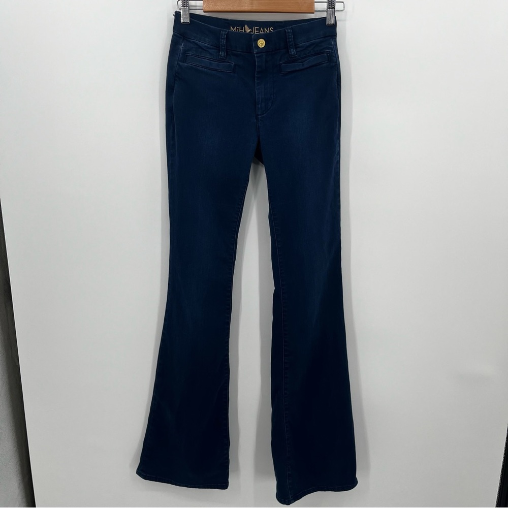MiH Anthropologie The Marrakesh Jean Mid Rise Kick Flare